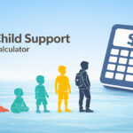 Child support calculator with growing children